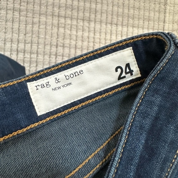 rag & bone Dark Blue Skinny Jeans - Picture 4 of 4